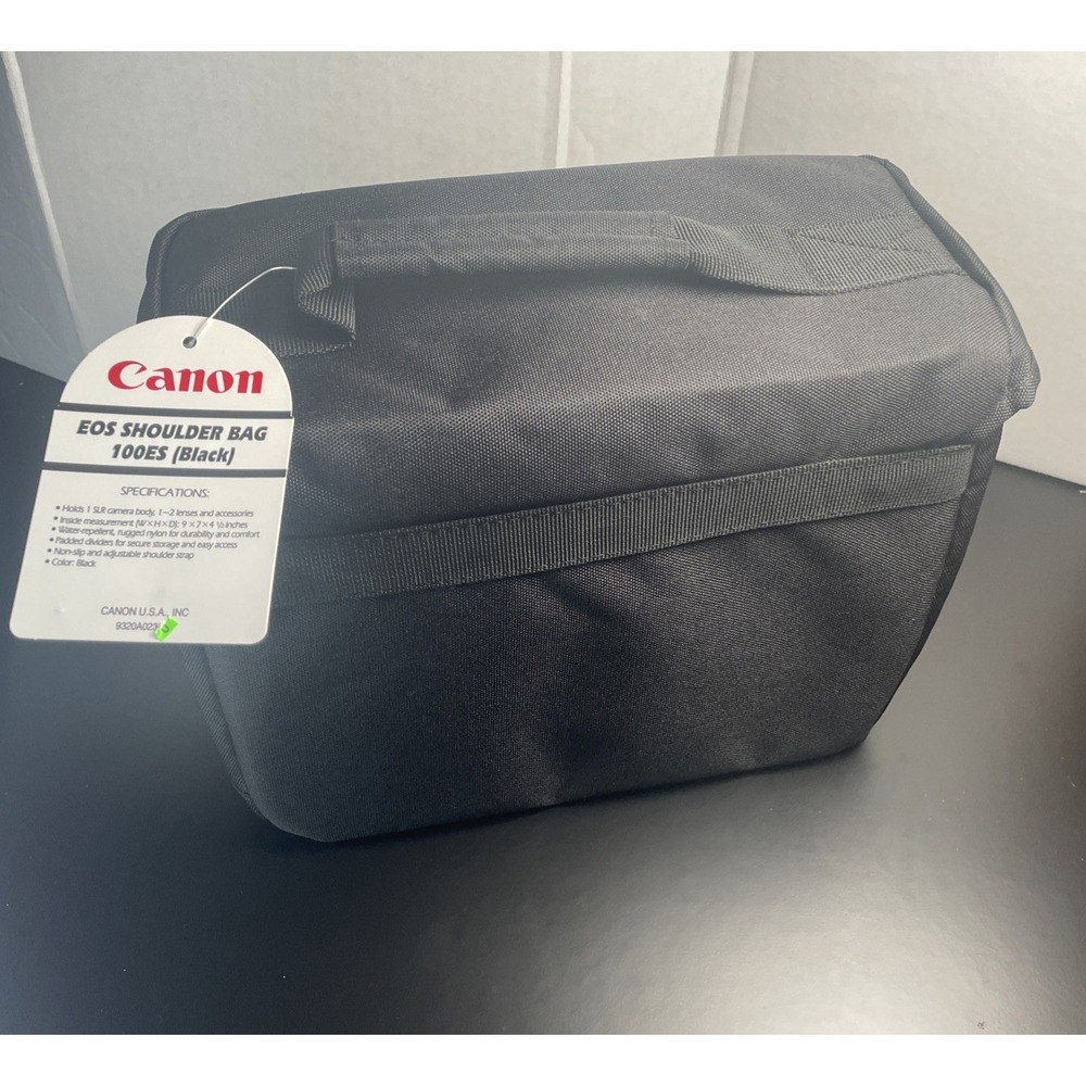 Cannon EOS Shoulder Bag 100ES (Black) Camera Bag - NWT New With Tags - Picture 4 of 9